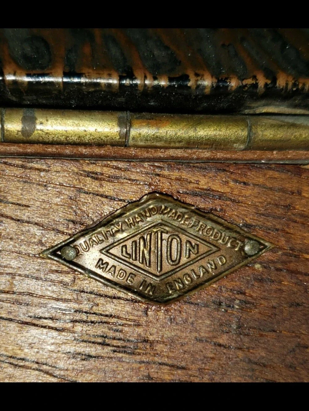 Vintage Linton Tea ChestHand Crafted & Made In England